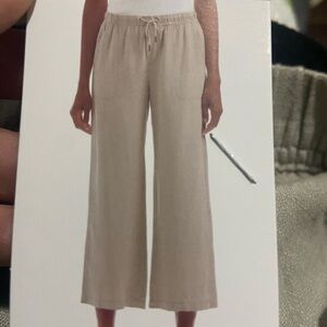 Splendid Ladies' Wide Leg Crop Pants Brown Size XS